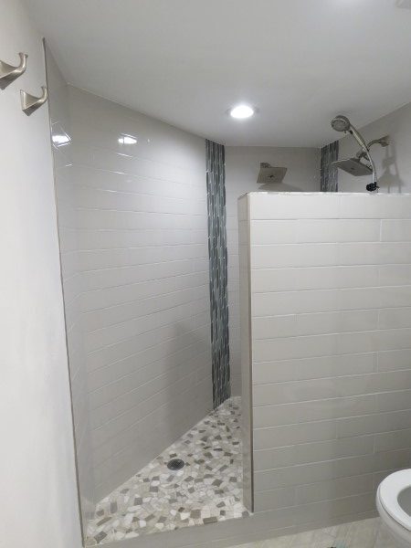 Master Shower Privacy Wall (Custom)